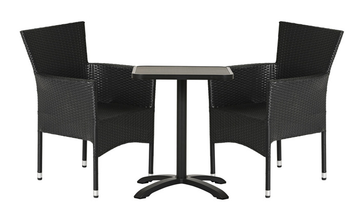 Cafébord Helsinki 58,5 x 58,5 x 72 cm - Sunlife